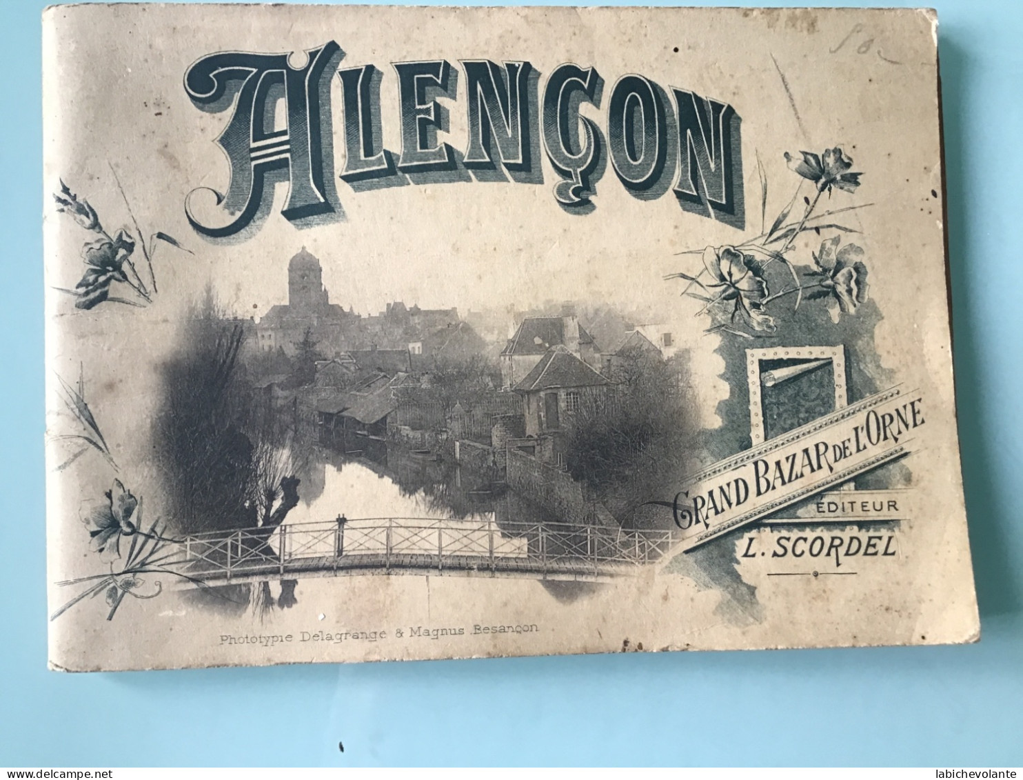 ALENÇON — Livret De 10 Vues Format 20 X 14,3 Cm - Alencon