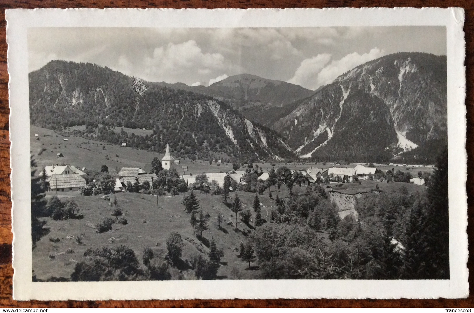 1927 VALBRUNA PANORAMA / TARVISIO / UDINE Foto Brisighelli - Andere & Zonder Classificatie