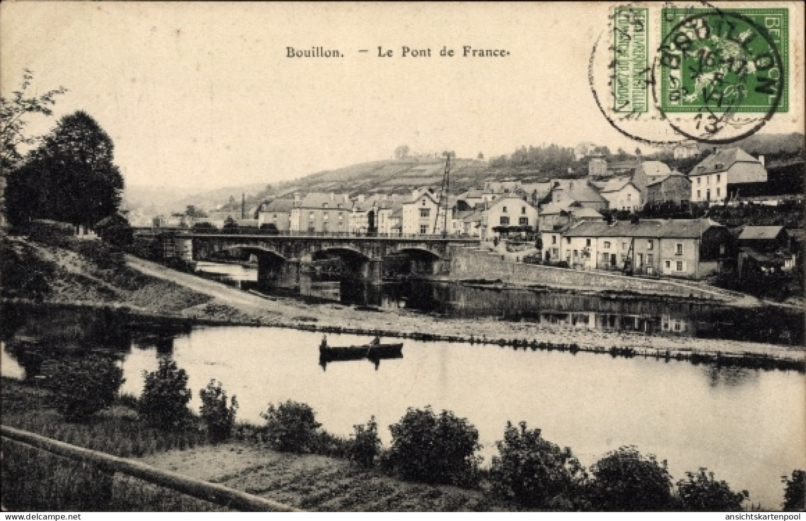 CPA Bouillon Wallonie Luxembourg, Pont De France - Autres & Non Classés