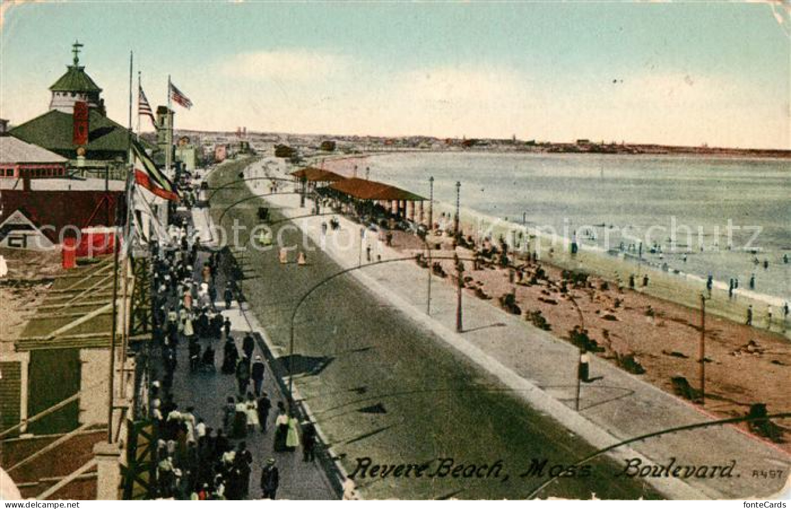 43039554 Revere_Massachusetts Beach Boulevard - Autres & Non Classés