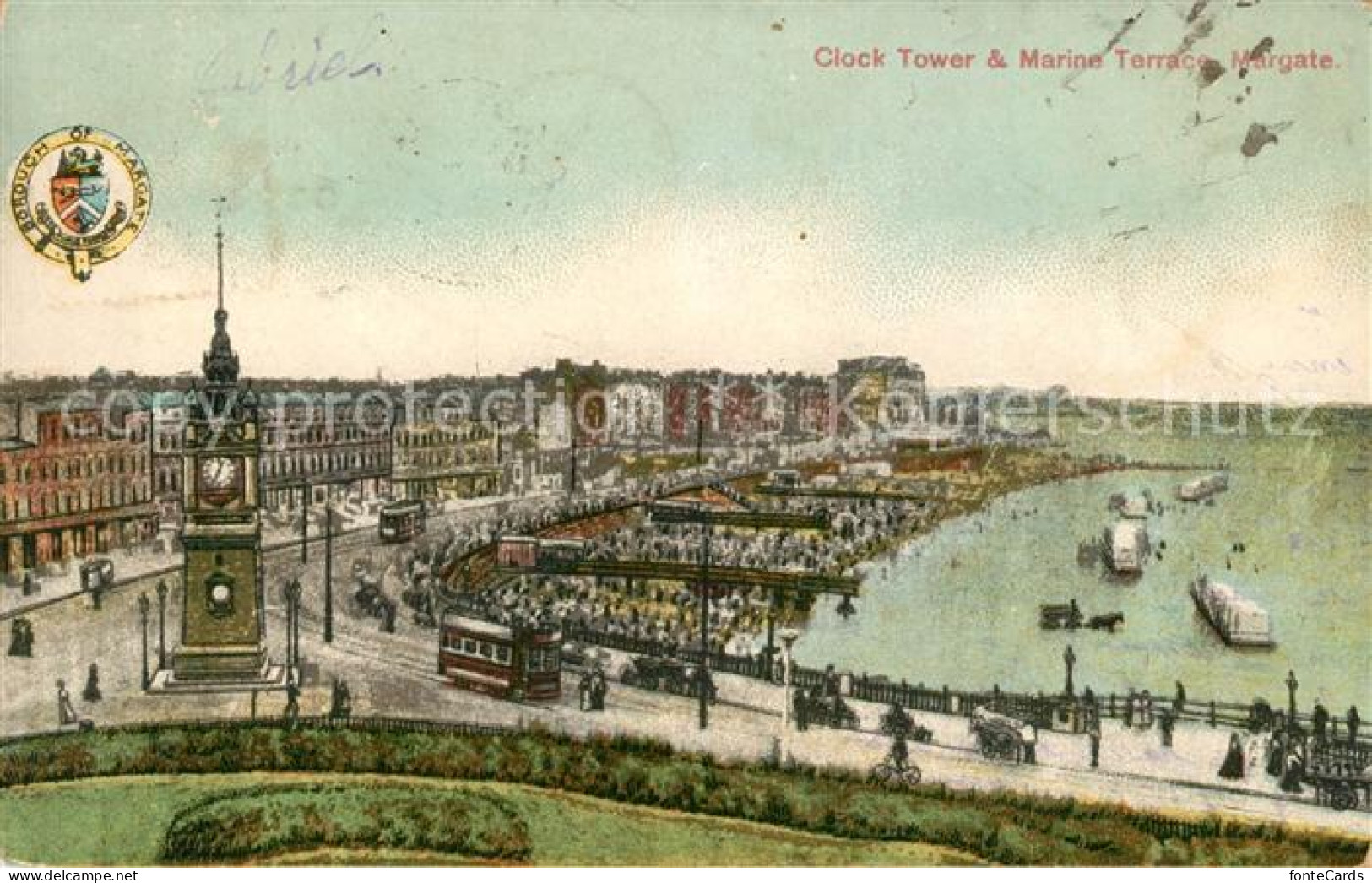 43039552 Margate UK Clock Tower And Marine Terrace Margate - Autres & Non Classés