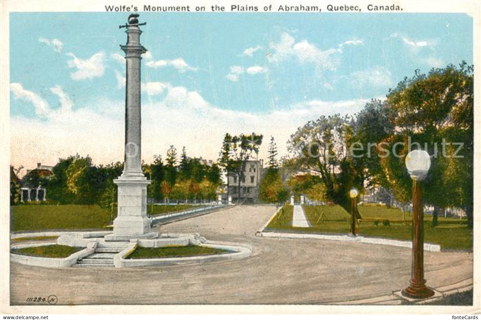 43039548 Quebec Wolfe's Monument On The Plains Of Abraham Quebec - Ohne Zuordnung