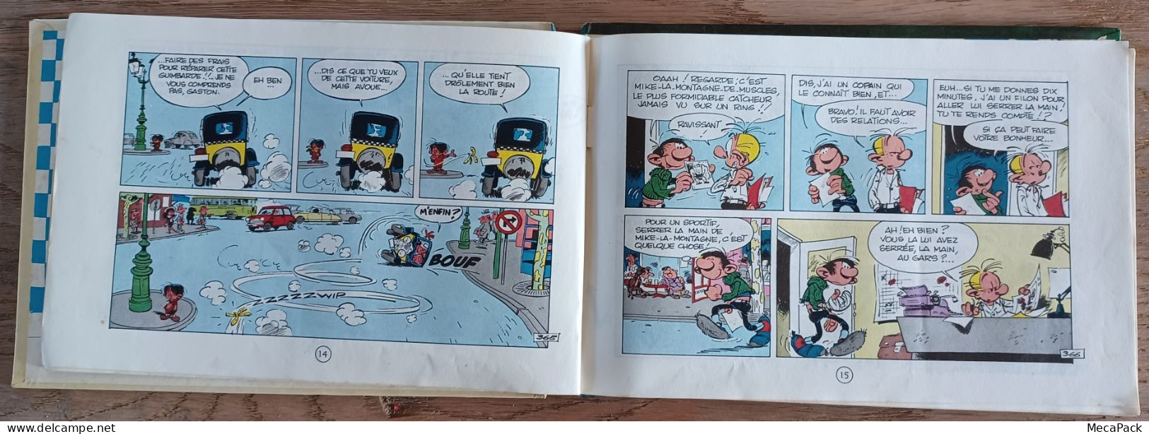 Lot de 4 Gaston Lagaffe n° 2 - 3 - 4 - 5 - 1ères éditions!