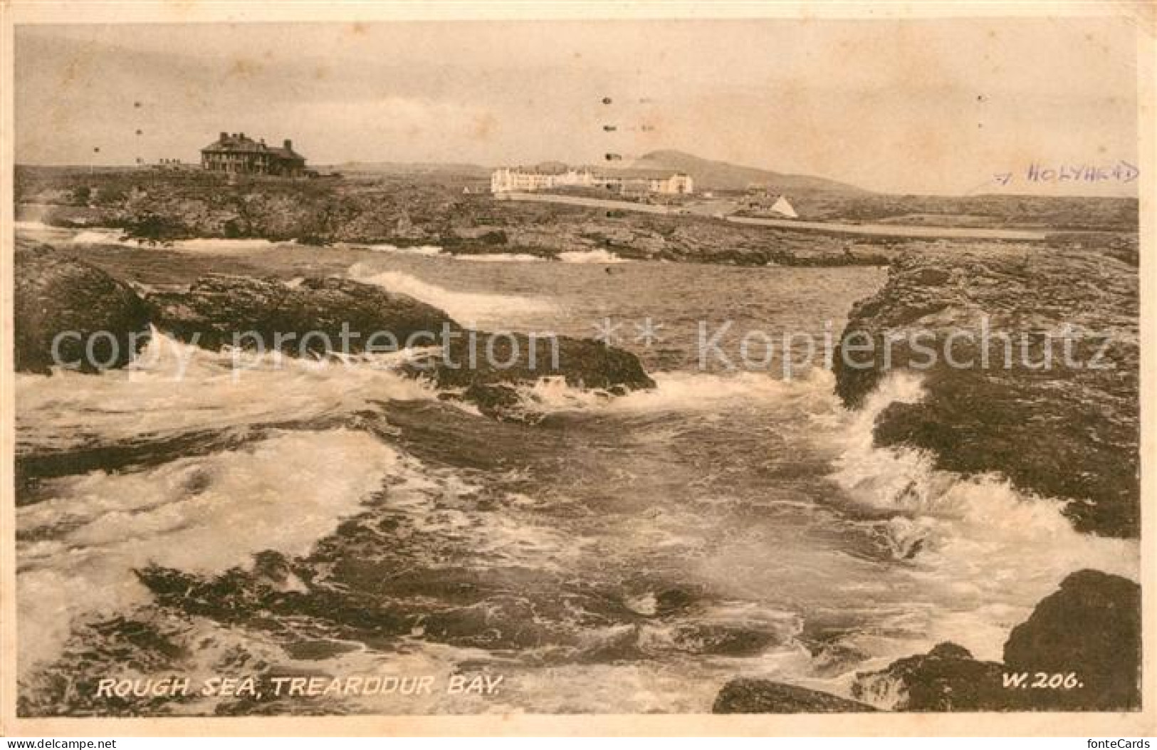 43039544 Trearddur Bay Coast Rough Sea  - Autres & Non Classés