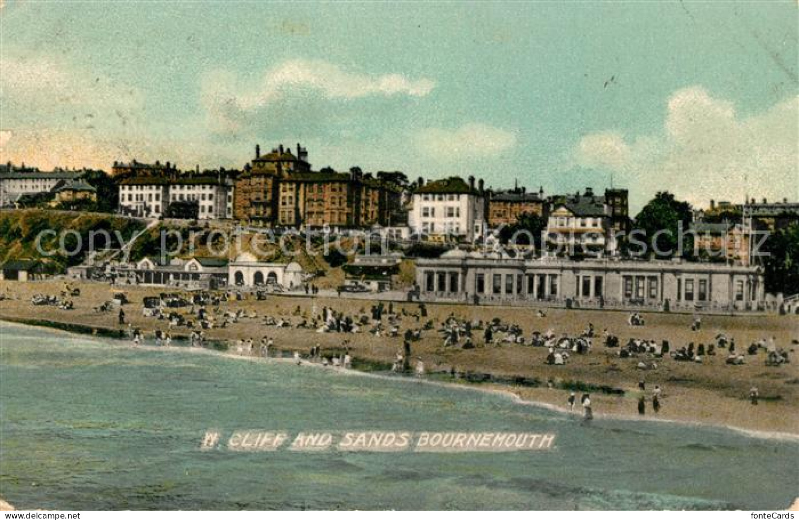 43039536 Bournemouth UK West Cliff And Sands Beach  - Sonstige & Ohne Zuordnung