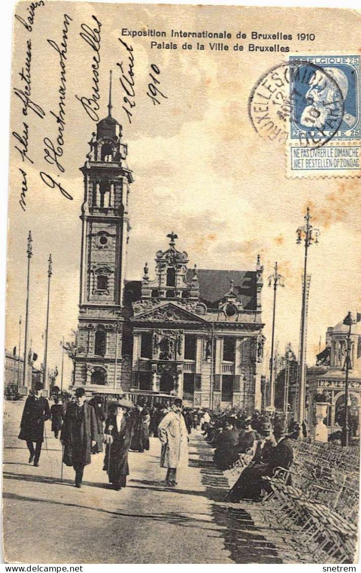 Bruxelles - Expo - Palais De La Ville De Bruxelles - Lanen, Boulevards