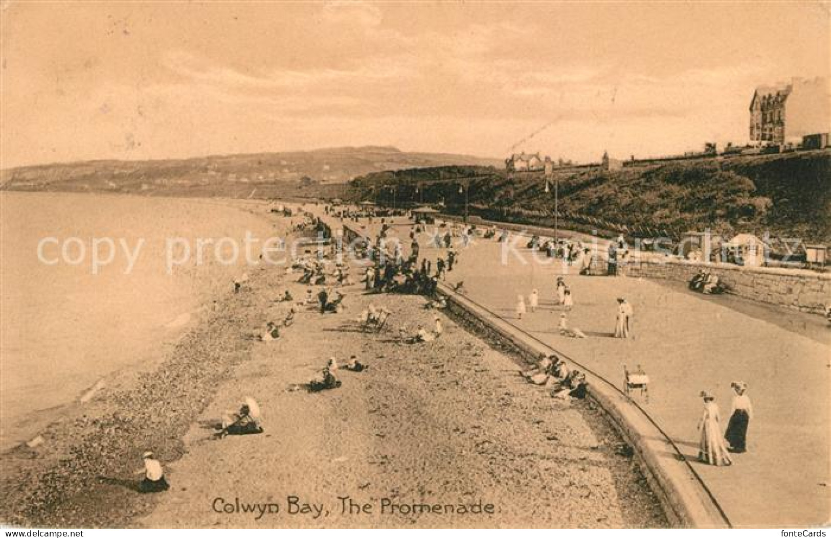 43039525 Colwyn Bay Promenade Beach  - Autres & Non Classés