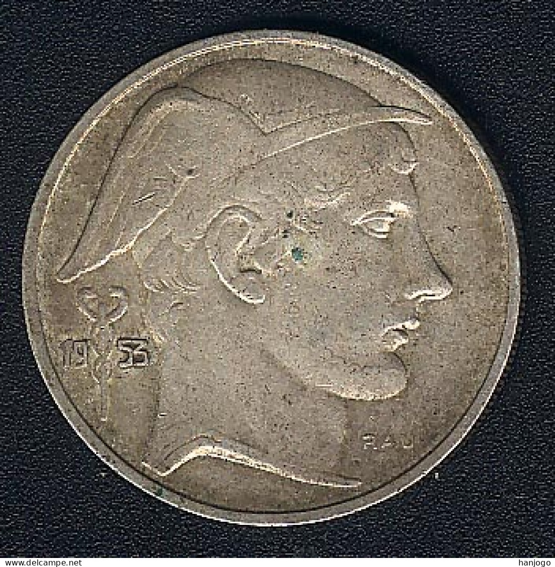 Belgien, 20 Francs 1953 Flämisch, Silber - 20 Frank