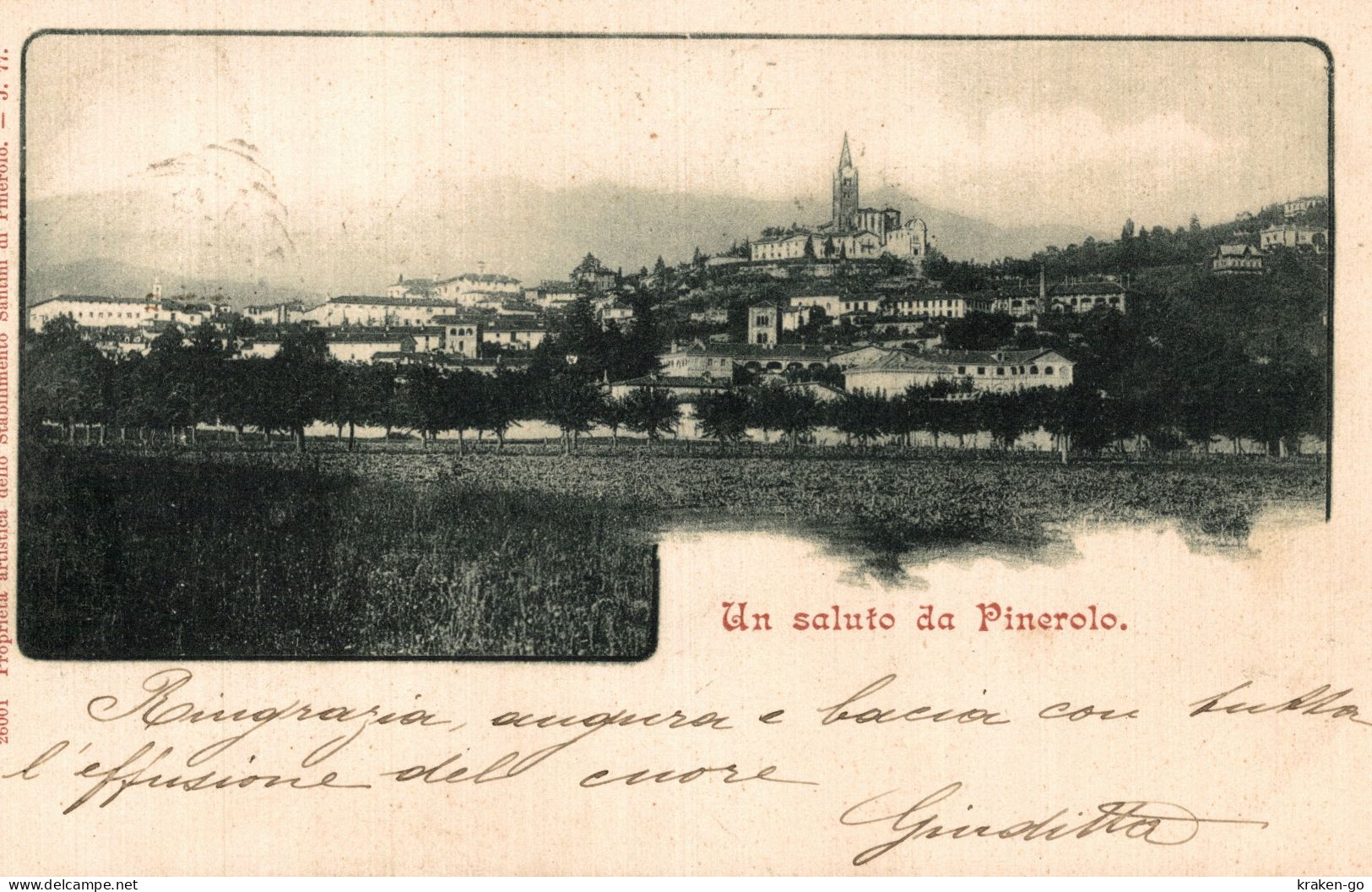 PINEROLO, Torino - Panorama - VG - J010 - Autres & Non Classés