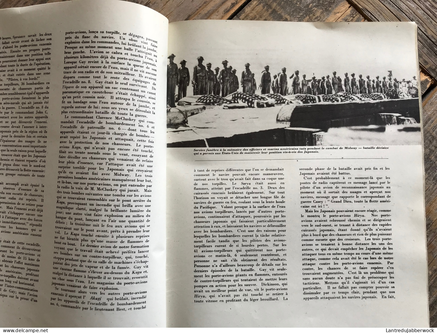 EVOLUTION DE LA GUERRE DANS LE PACIFIQUE L'AMERIQUE RIPOSTE WW2 JAPON BATAILLE DU MIDWAY ATTU TARAWA NAVALE COMAGNIE E - Weltkrieg 1939-45