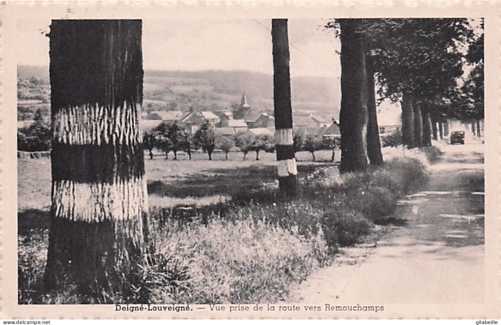 Aywaille - DEIGNE - LOUVEIGNE - Vue Prise De La Route Vers Remouchamps - Aywaille