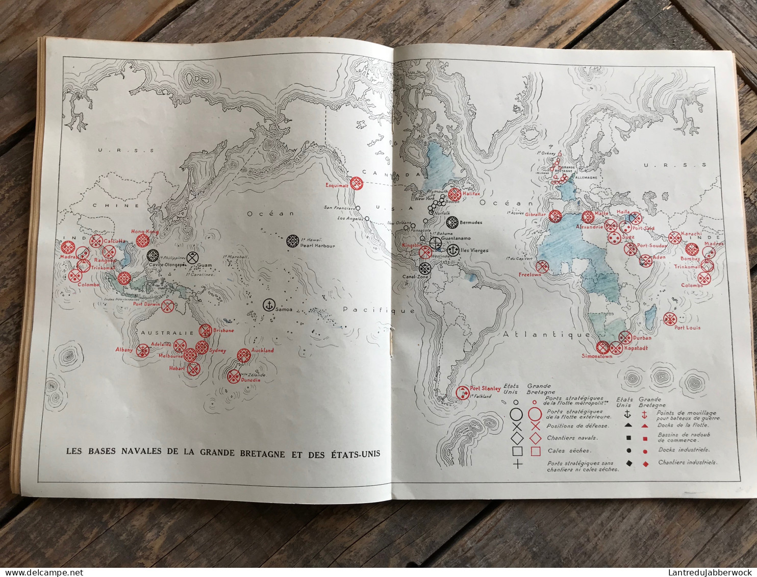 BLANCHONG LES PUISSANCES AUTOUR DU PACIFIQUE WW2 JAPON AMERIQUE SINGAPOUR BIRMANIE OCEAN ETATS-UNIS OPERATION JAPONAISE - Weltkrieg 1939-45