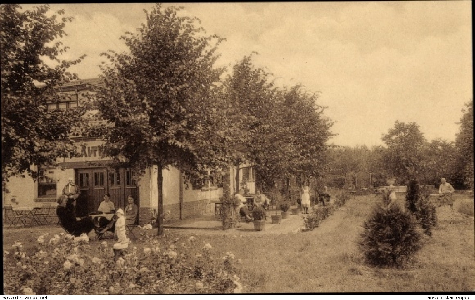 CPA Keerbergen Flämisch-Brabant, Bois Fleuri, Molkerei, Garten - Other & Unclassified