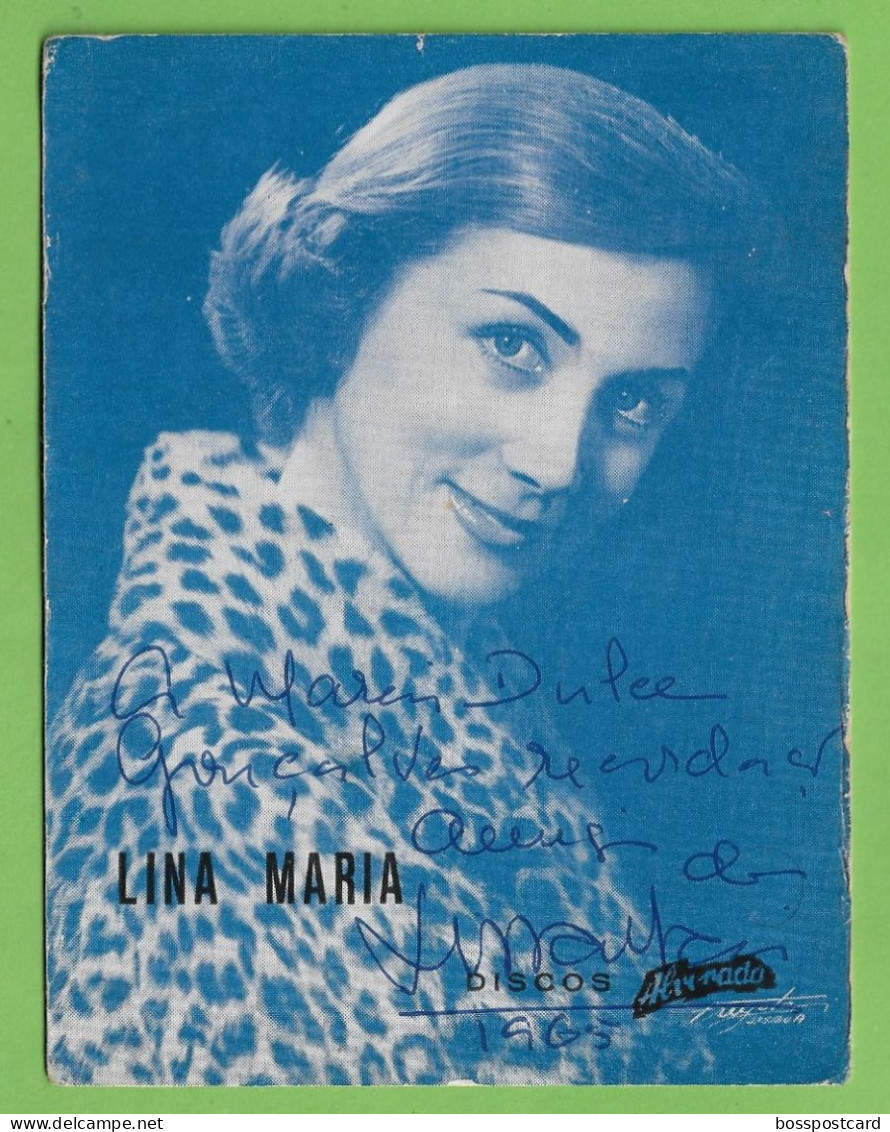 Lisboa - Lina Maria (Autografado) - Teatro - Cinema - Actor - Actriz - Artista - Música - Portugal - Musik Und Musikanten