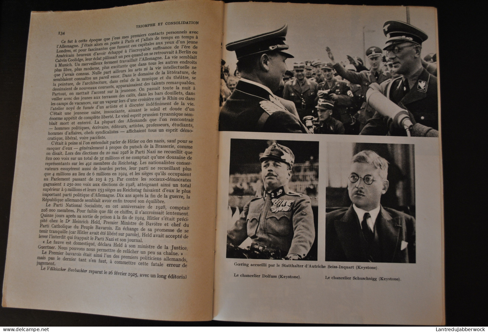 SHIRER William LE TROISIEME REICH DES ORIGINES A LA CHUTE COMPLET EN 2 TOMES WW2 Guerre 40 45 3è SS Nazisme Nazi Hitler - Guerra 1939-45