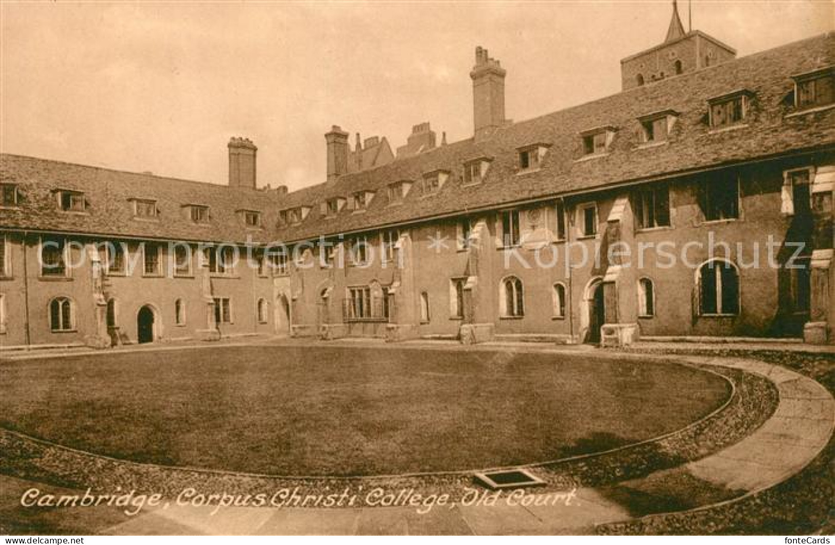 43039309 Cambridge Cambridgeshire Corpus Christi College Old Court Cambridge - Other & Unclassified