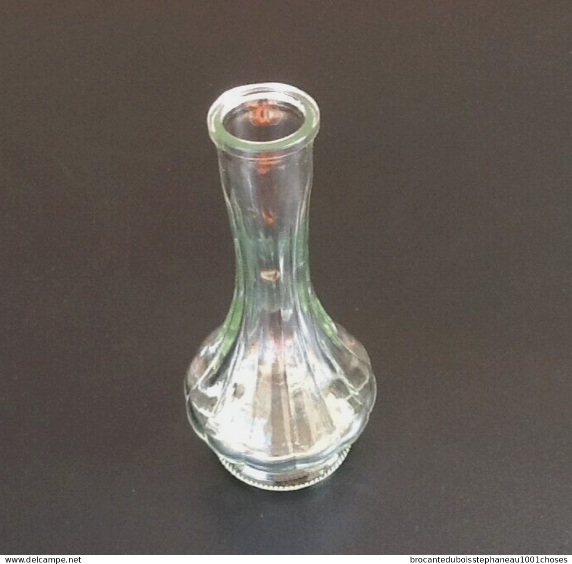 Années 1970   Vase / Soliflore à Panse Sur Pied Douche - Vasen