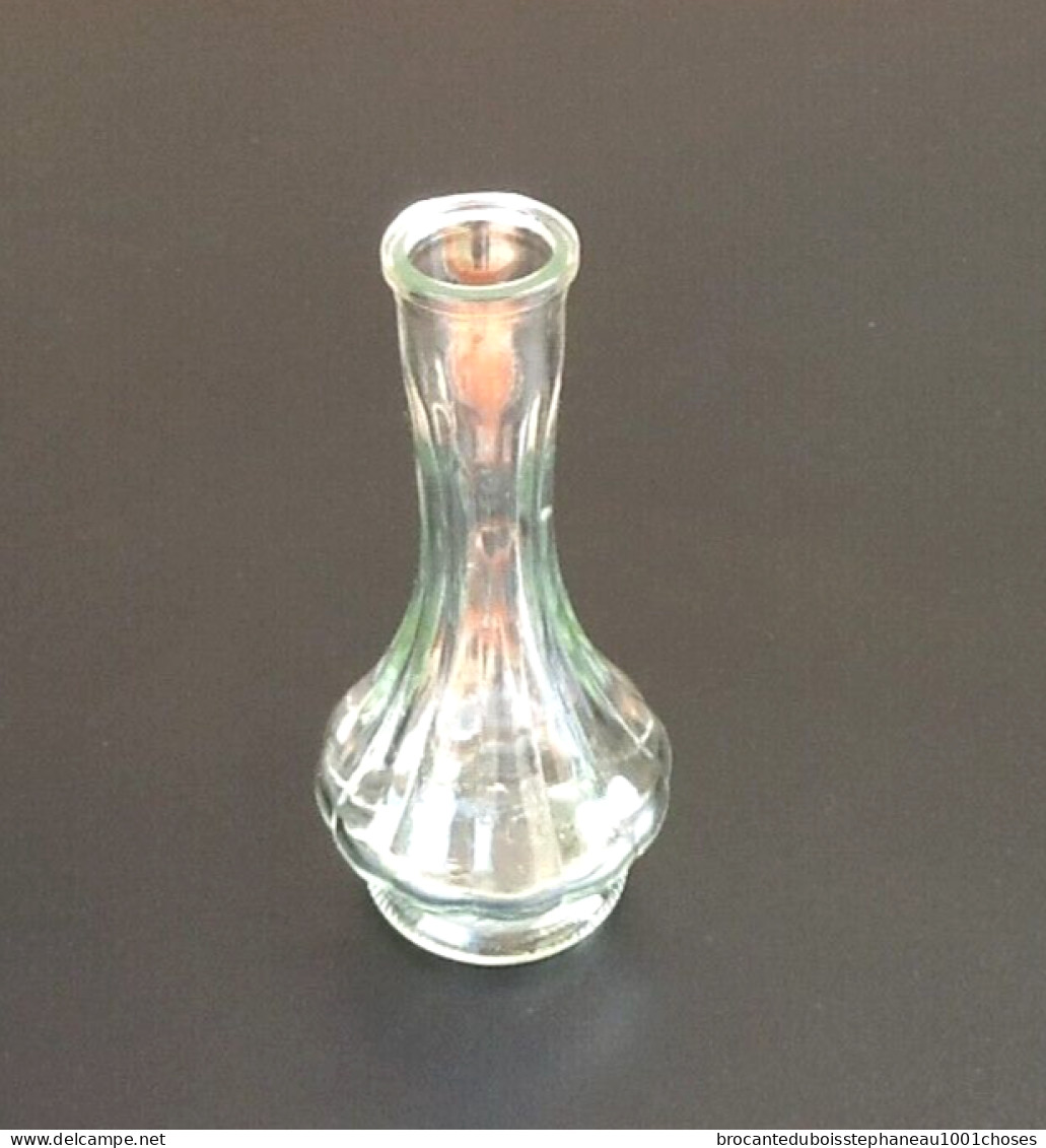 Années 1970   Vase / Soliflore à Panse Sur Pied Douche - Vases