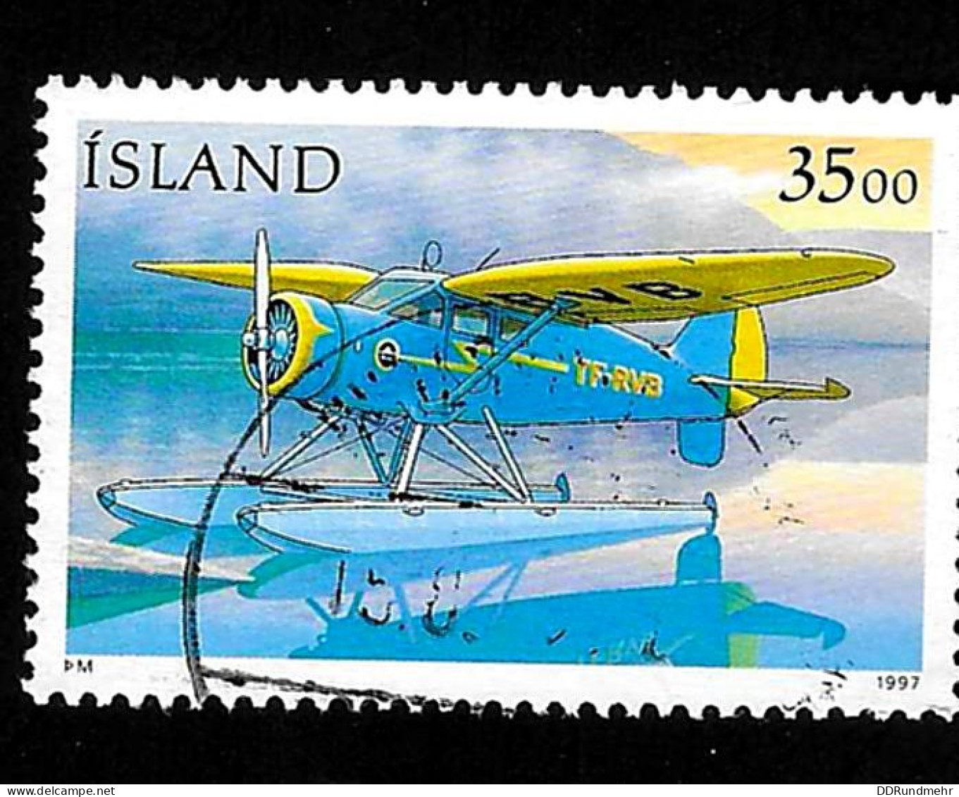 1997 Postal Aircrafts  Michel IS 867 Stamp Number IS 839 Yvert Et Tellier IS 818 Stanley Gibbons IS 880 Used - Gebraucht