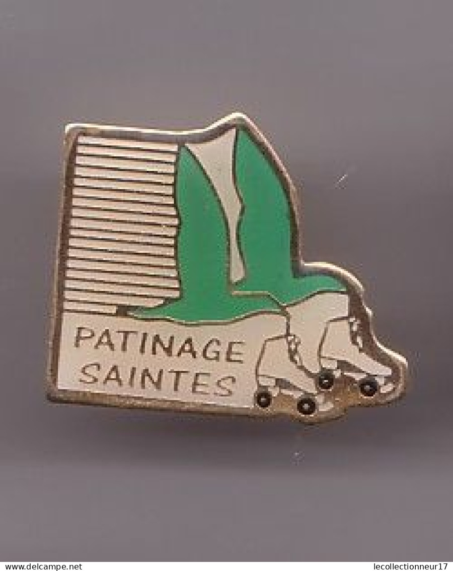 Pin's Saintes En Charente Maritime Dpt 17 Patinage Oiseaux Mouettes Réf 821 - Ciudades