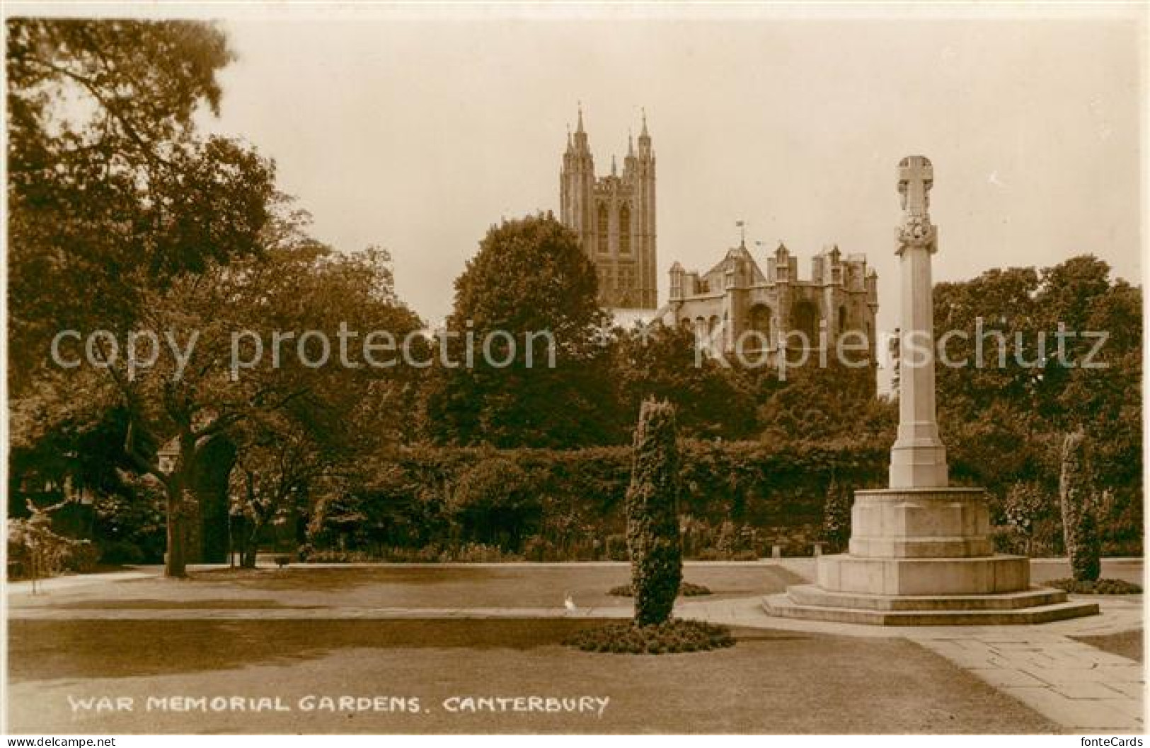 43008073 Canterbury Kent Kriegsdenkmal  - Autres & Non Classés