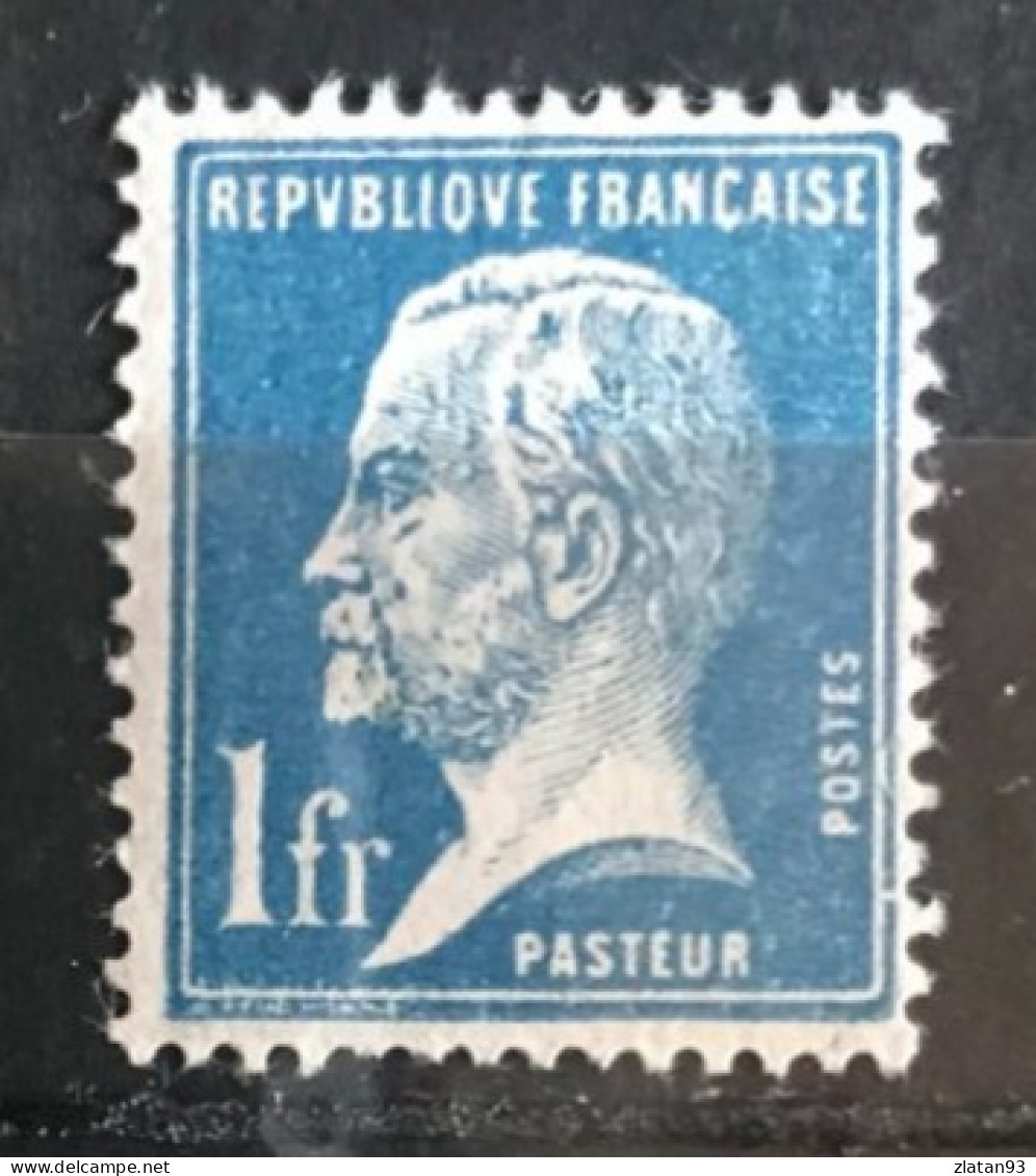 PASTEUR YT N°179 1F Bleu NEUF* - 1922-26 Pasteur