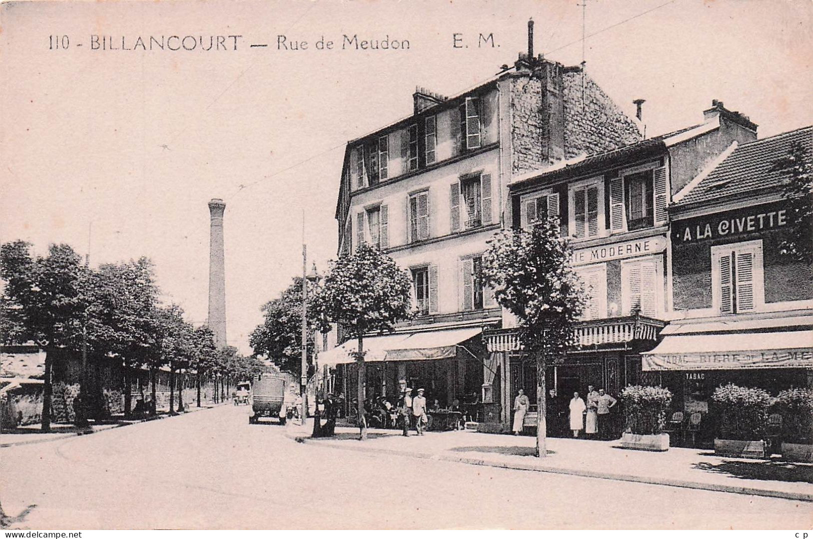 Boulogne Billancourt  - Rue De Meudon  -   CPA °J - Boulogne Billancourt