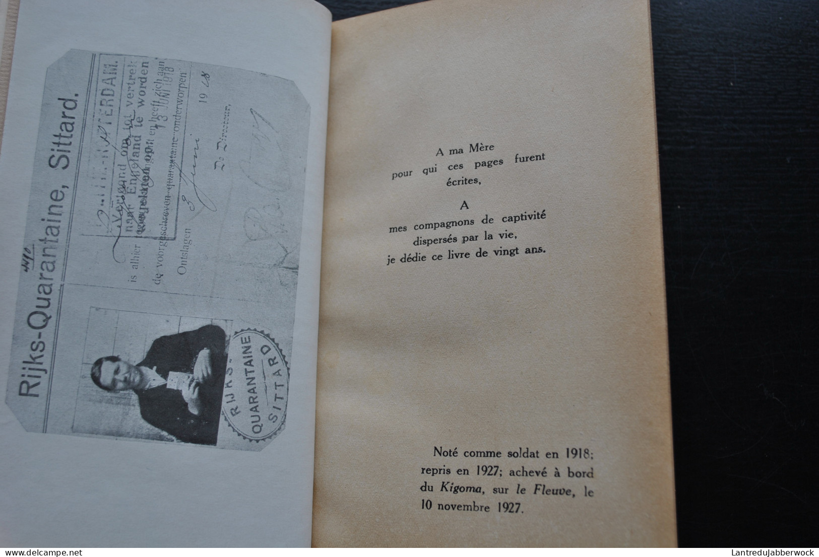 Jean LEYDER Evadé D'Allemagne R. LOUIS Editeur Sd - WW1 Guerre 14 18 RARE Camp De Munster Derendorf Rheinische évasion - Guerre 1914-18