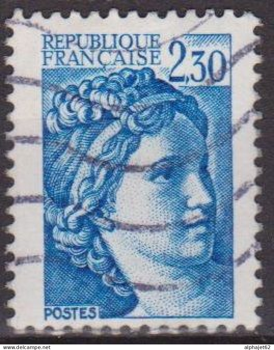 Sabine Du Peintre Louis David - FRANCE - Série Courante - N° 2156 - 1981 - Used Stamps