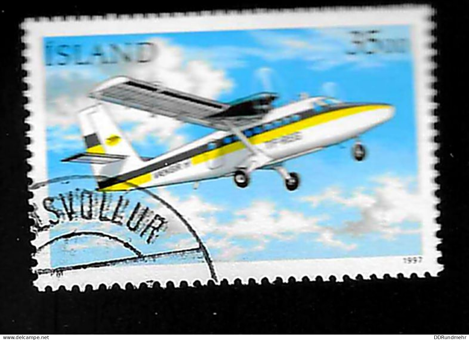 1997 Postal Aircrafts Michel IS 869 Stamp Number IS 841 Stanley Gibbons IS 882 AFA IS 854 Used - Usados