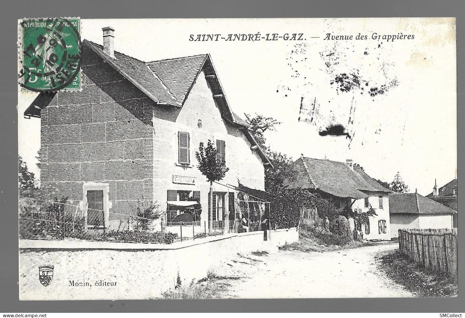 Saint André Le Gaz, Avenue Des Grappières (A18p75) - Saint-André-le-Gaz