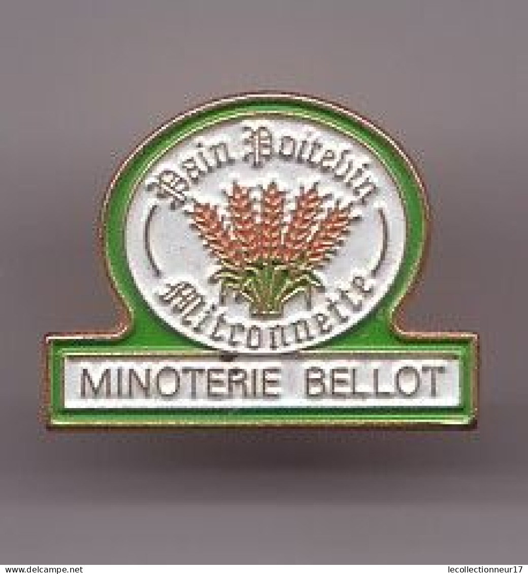 Pin's Minoretie Bellot St Martin De St Maixent Dpt 79 Pain Poitelin Mitronnnette Gerbe De Blé Réf 730 - Cities