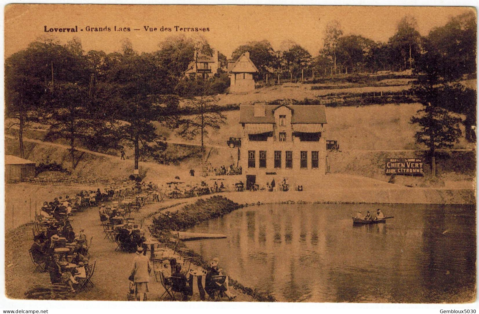 (315)  Loverval  Grands Lacs Vue Des Terrasses - Gerpinnes