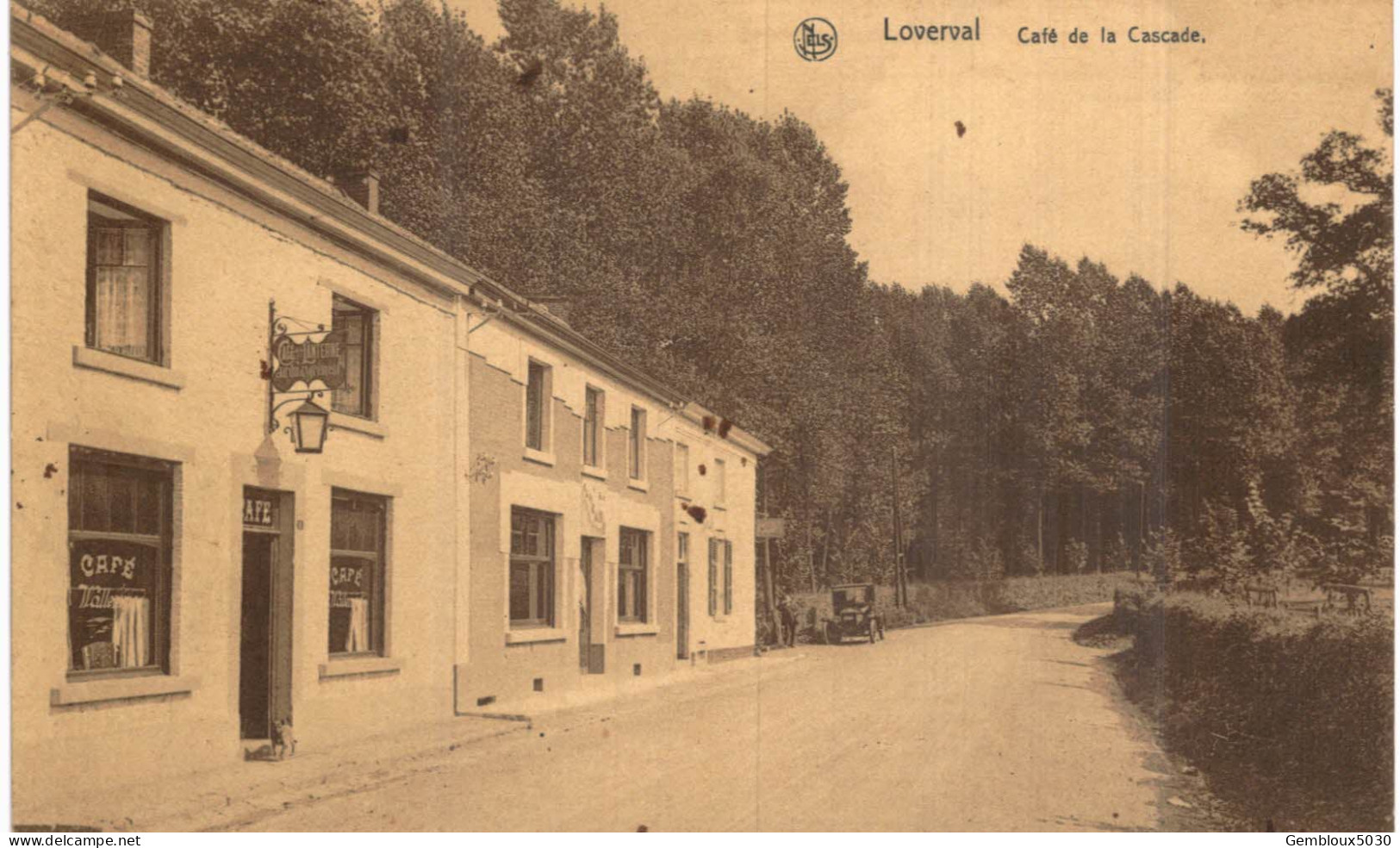 (317)  Loverval  Café De La Cascade - Gerpinnes
