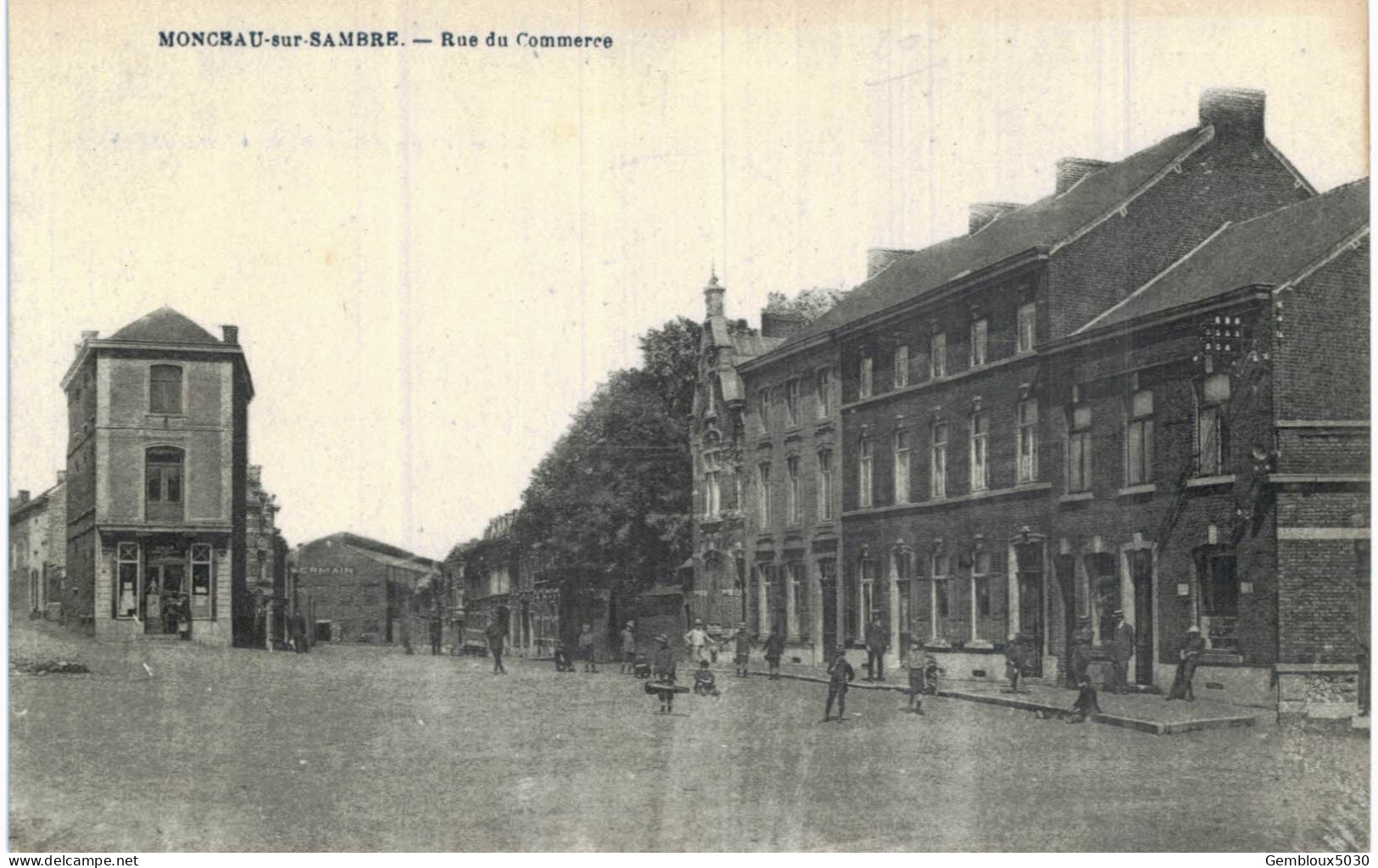 (342) Monceau-sur-Sambre   Rue Du Commerce - Charleroi