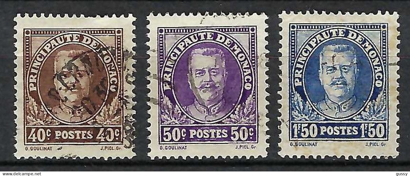 MONACO 1933:  Lot D' Obl. - Used Stamps