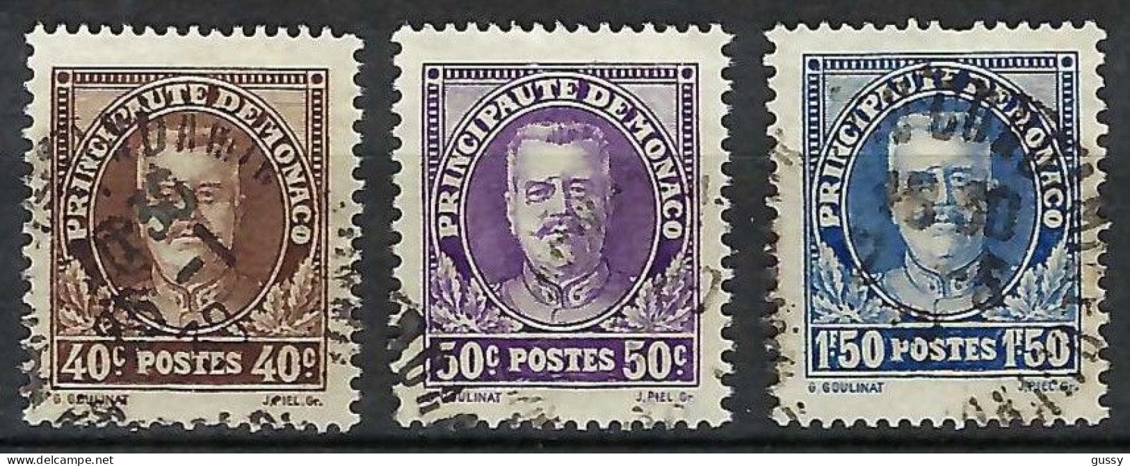 MONACO 1933:  Lot D' Obl. - Used Stamps