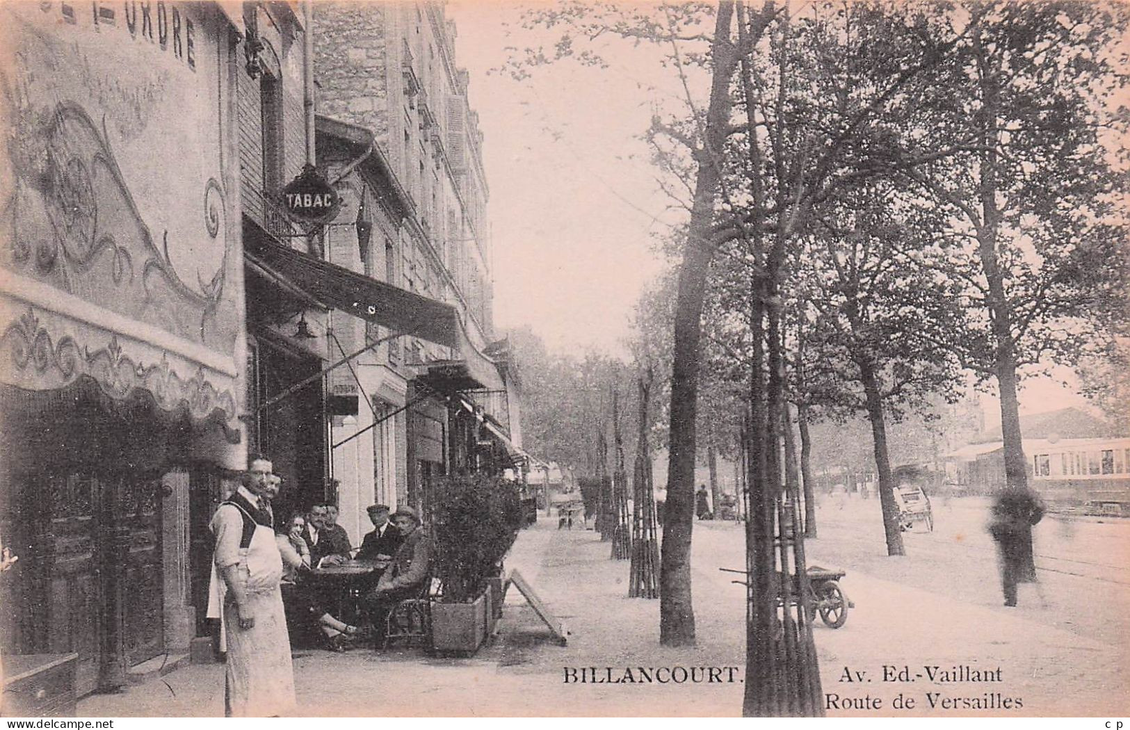 Boulogne Billancourt  -  Avenue Edouard Vaillant  -   CPA °J - Boulogne Billancourt