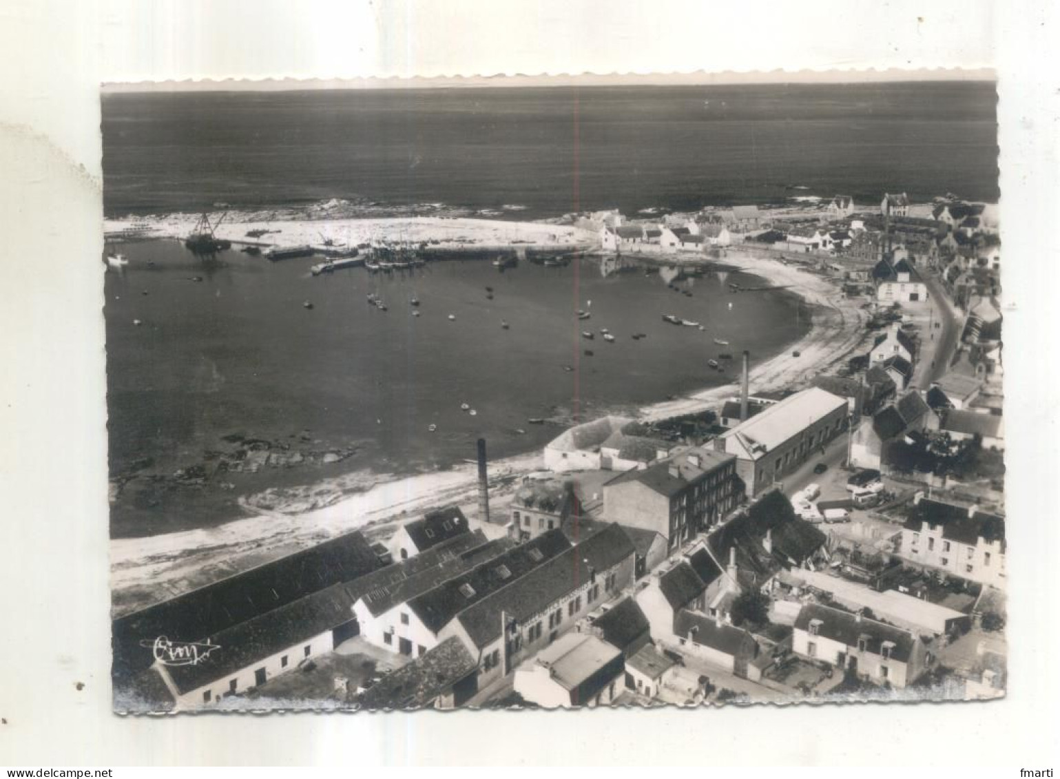 30424. Saint Guénolé, Vue Aérienne, Les Conserveries Et Le Port - Autres & Non Classés