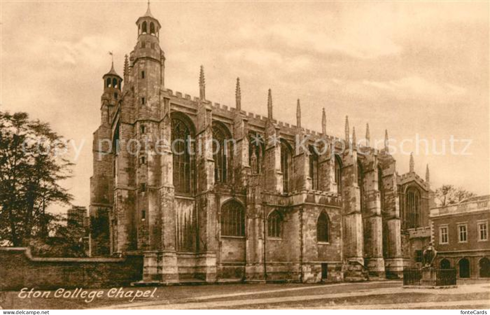 43007760 Eton Berkshire College Chapel Friths Series  - Other & Unclassified