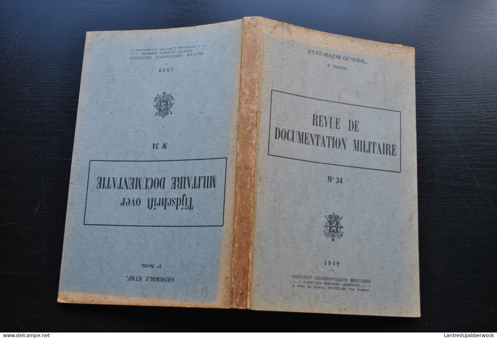 Revue De Documentation Militaire N°34 1949 Tactique Aviation Marine Stratégie Histoire Armes Nouvelles Supersoniques - French