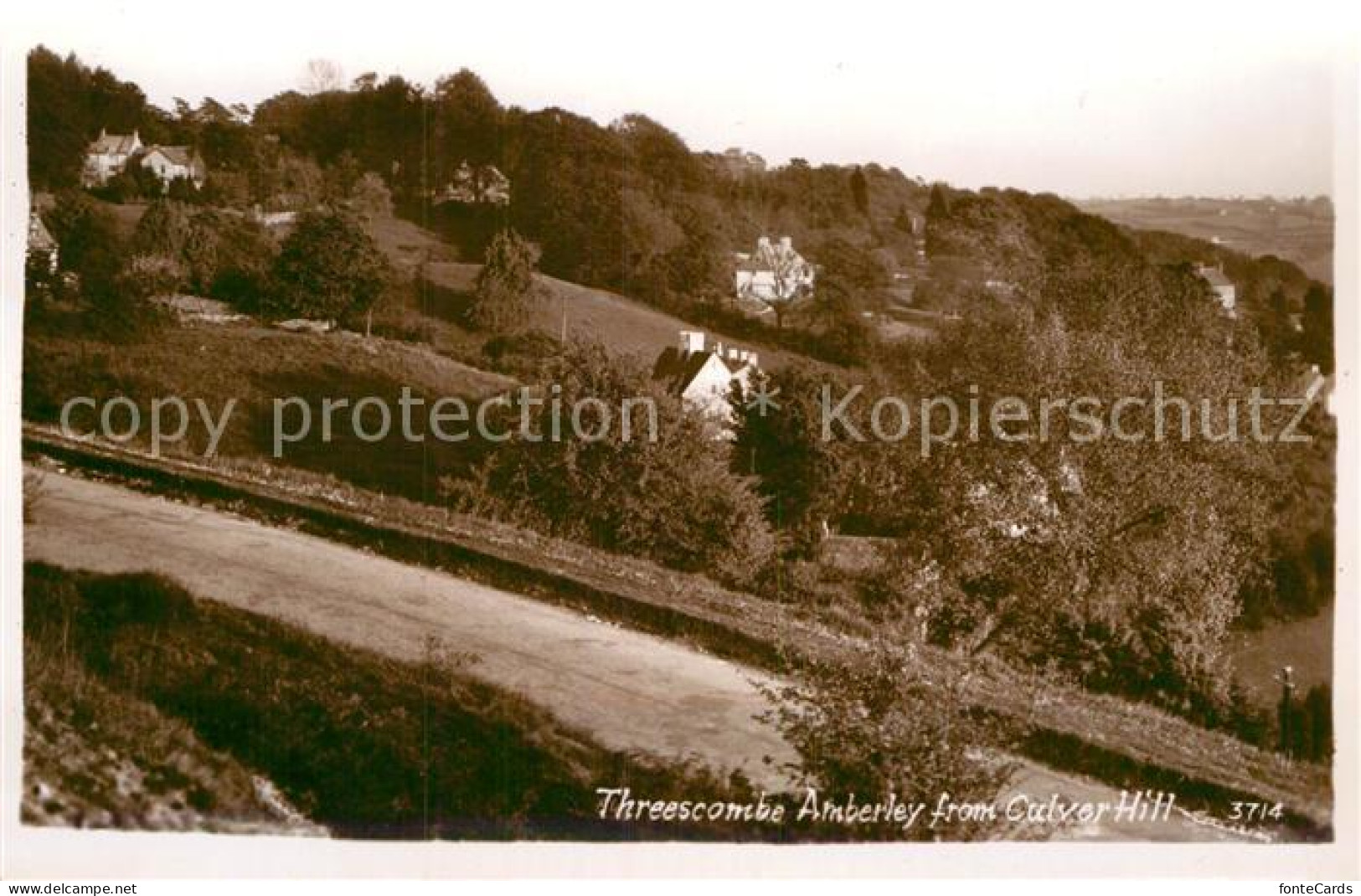 43007712 Theescombe Amberly View From Culver Hill Amberly - Andere & Zonder Classificatie