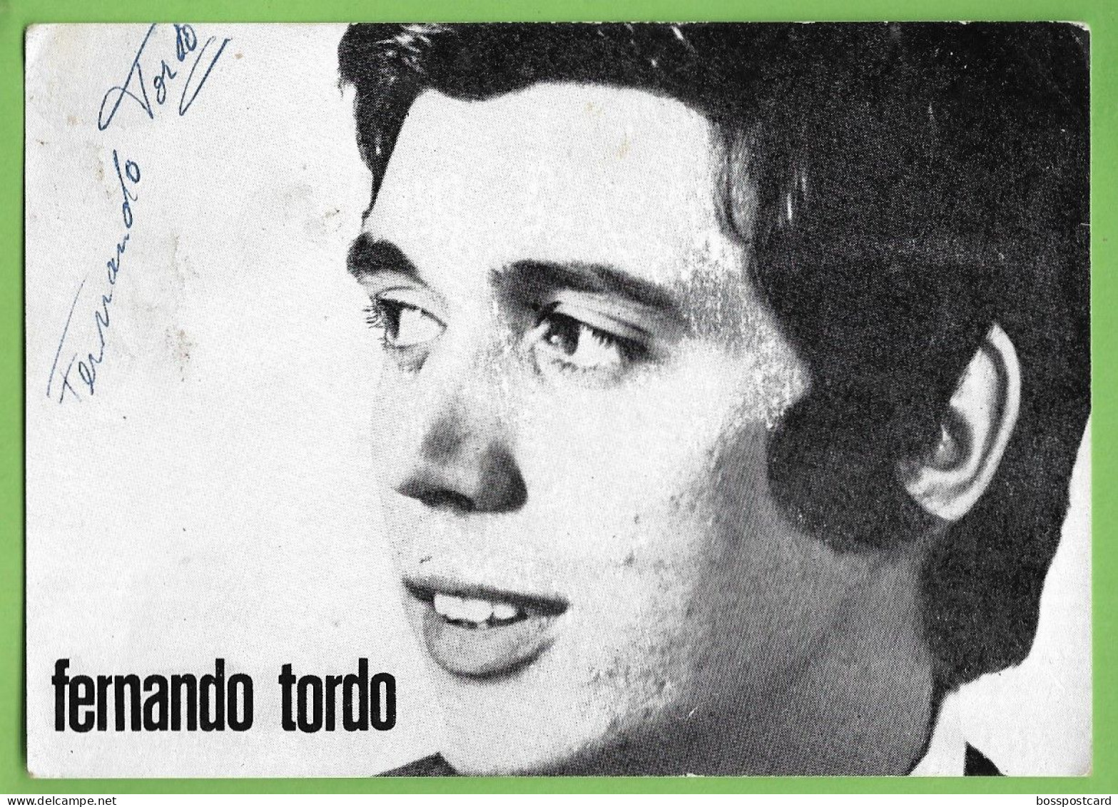 Lisboa - Fernando Tordo (Autografado) - Teatro - Cinema - Actor - Actriz - Artista - Música - Portugal - Muziek En Musicus