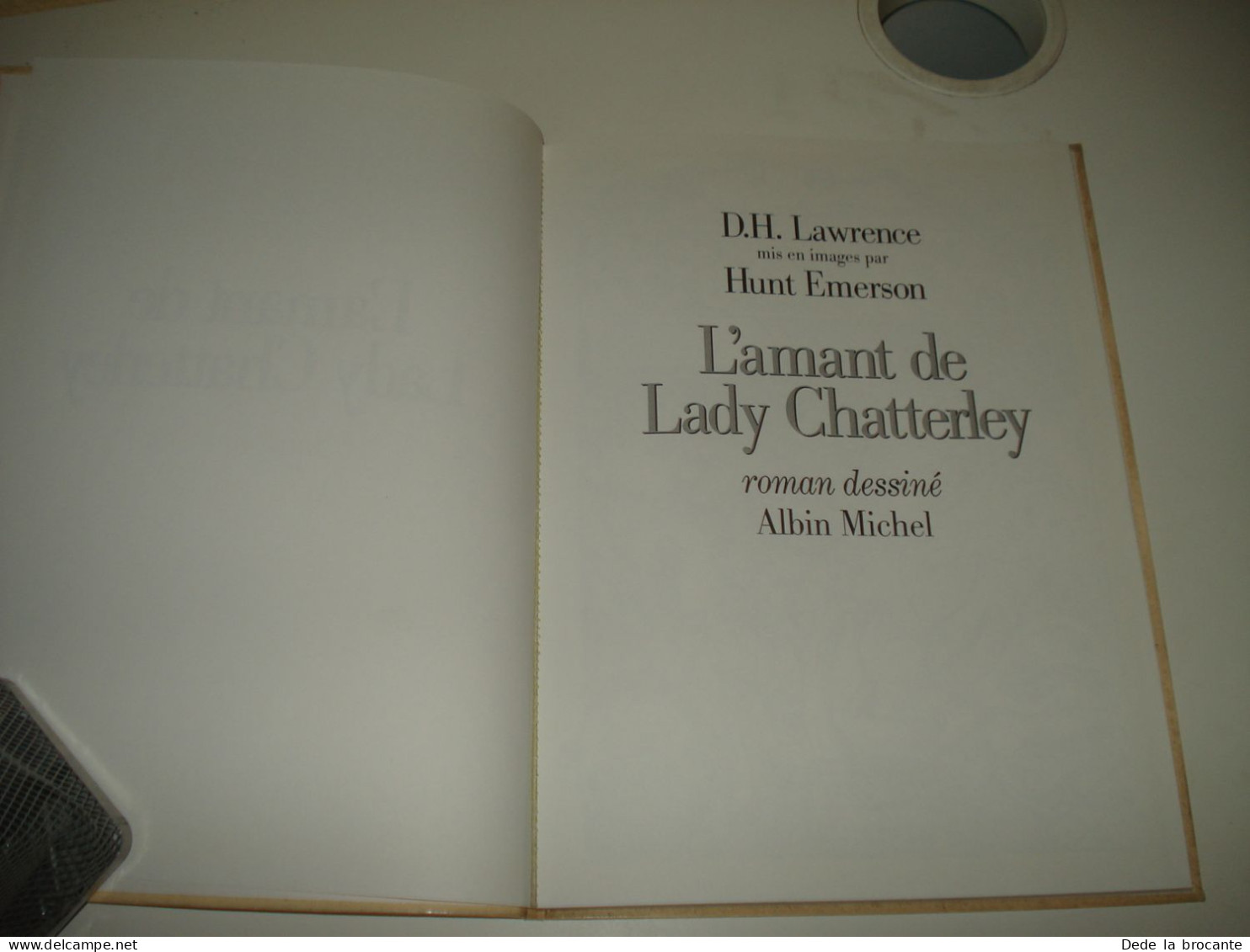 C55  / L'amant De Lady Chatterley - BD Albin Michel  E.O De 1992 - Comme Neuf - Autres & Non Classés