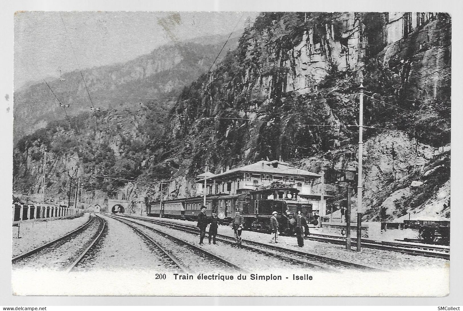 Train électrique Du Simplon, Iselle (A18p75) - Autres & Non Classés