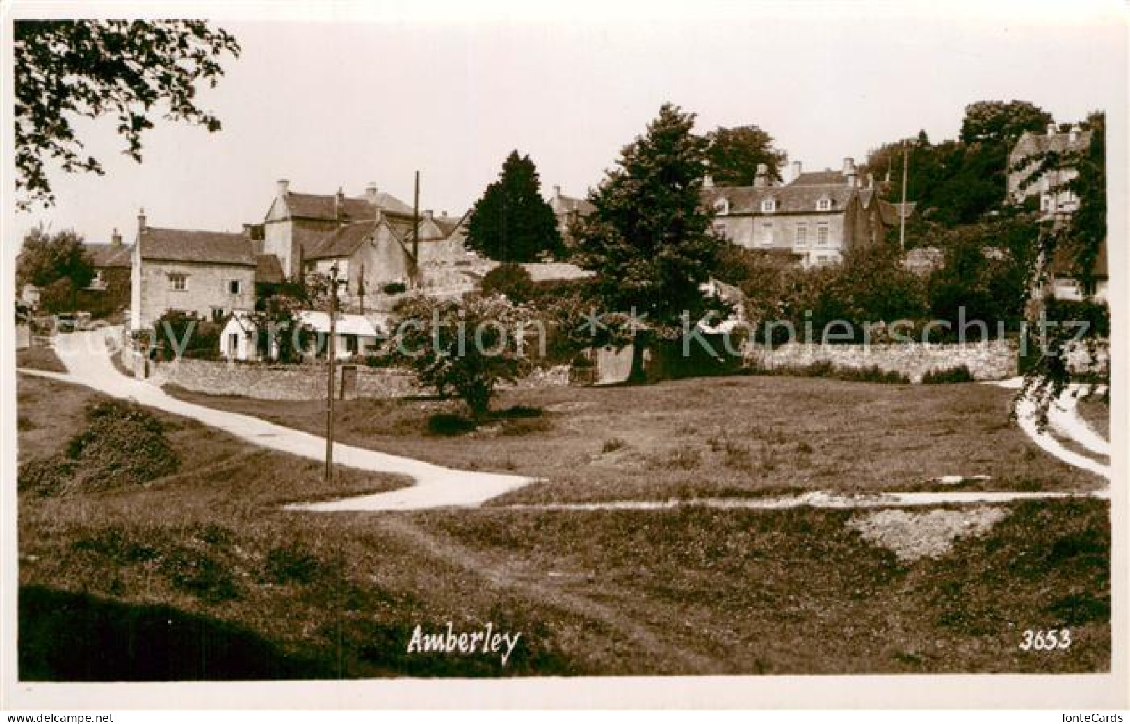 43007412 Amberley Sussex Partial View  - Andere & Zonder Classificatie