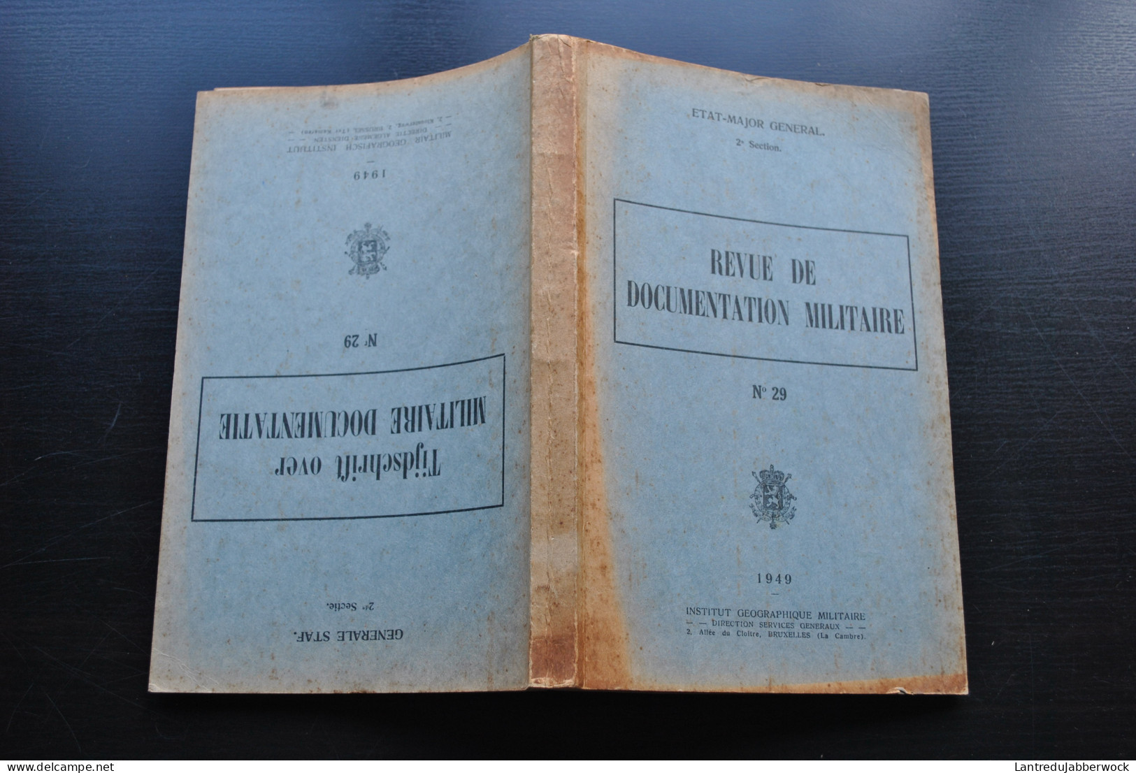 Revue De Documentation Militaire N°29 1949 Tactique AIR OP Aviation Marine Bombes Volante Roquette Aérodrome Défense - Frans