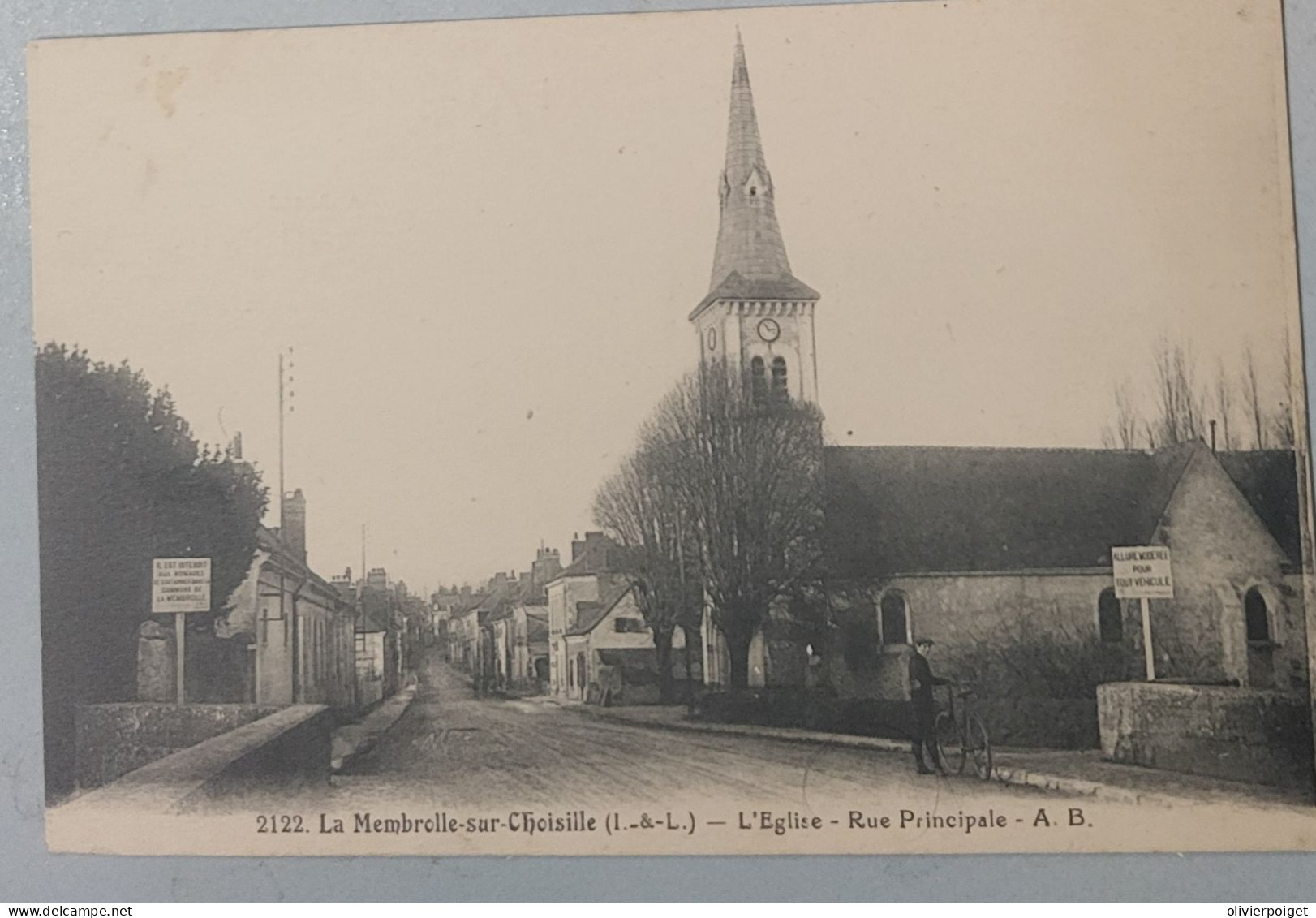 DPT 37 - La Membrolle-sur-Choisille-Léglise-Rue Principale - Non Classés