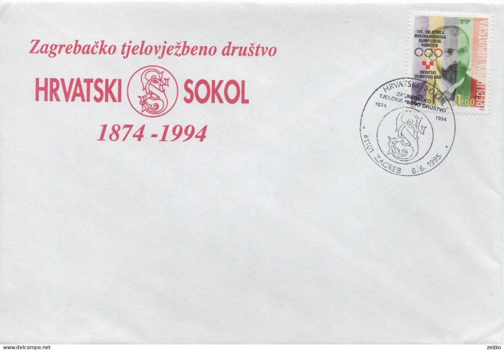 Croatia, Gymnastics, Centennial Of Croatian Sokol Zagreb - Gymnastik