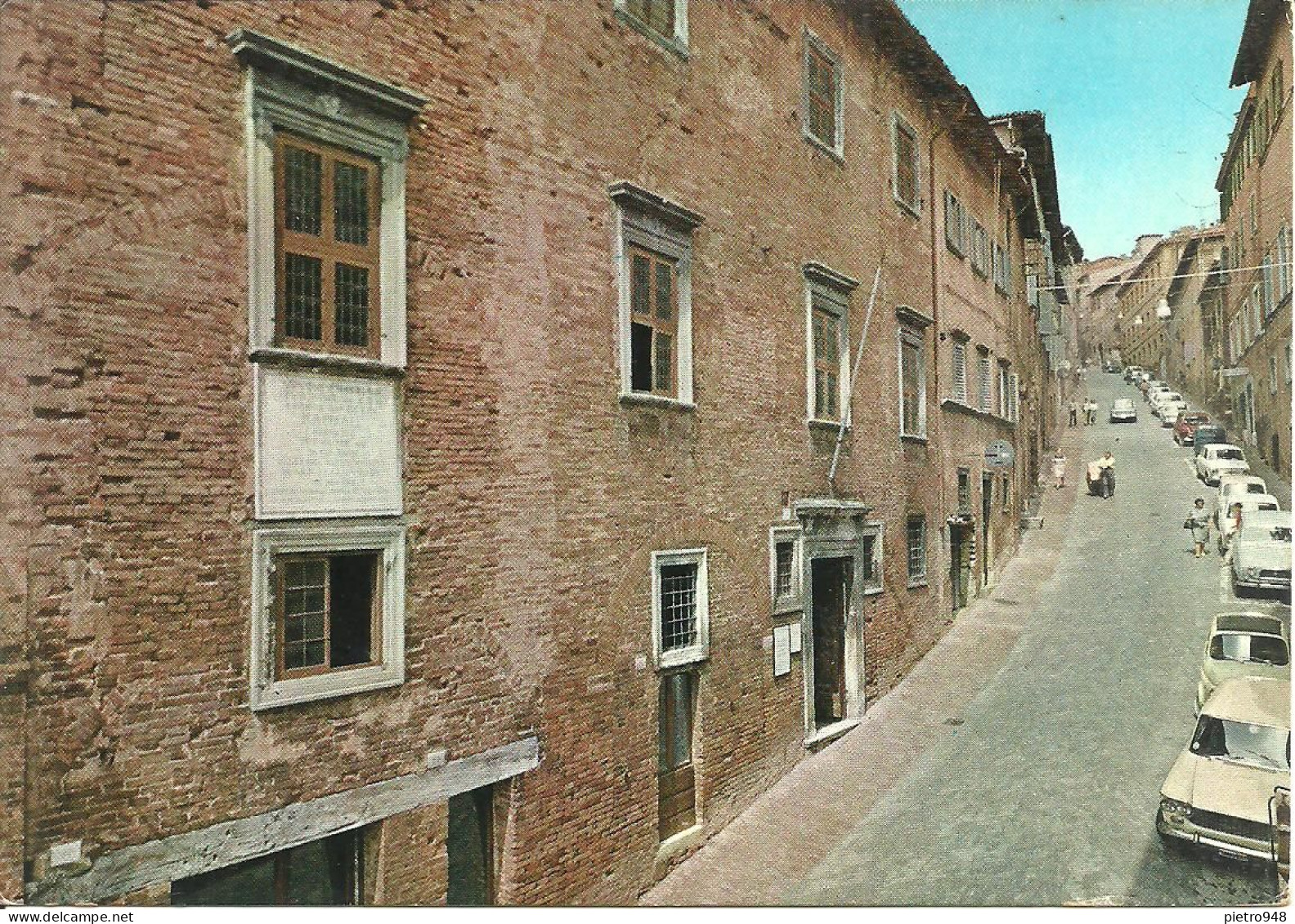 Urbino (Marche) Via Raffaello, Casa Natale Di Raffaello Sanzio, Raffaello Street, Rue Raffaello, - Urbino